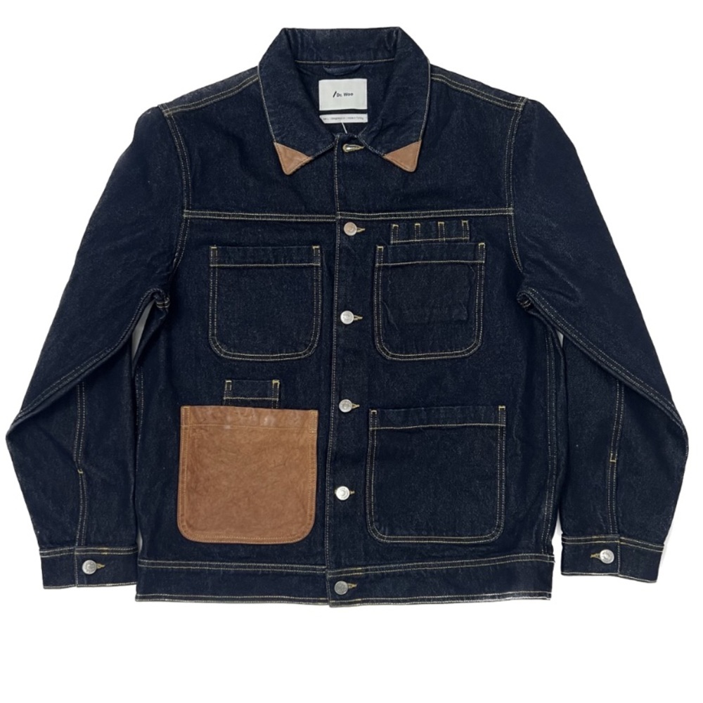 H&M /Nyden x Dr. Woo Embroidered Denim Jacket - Picture 14 of 14